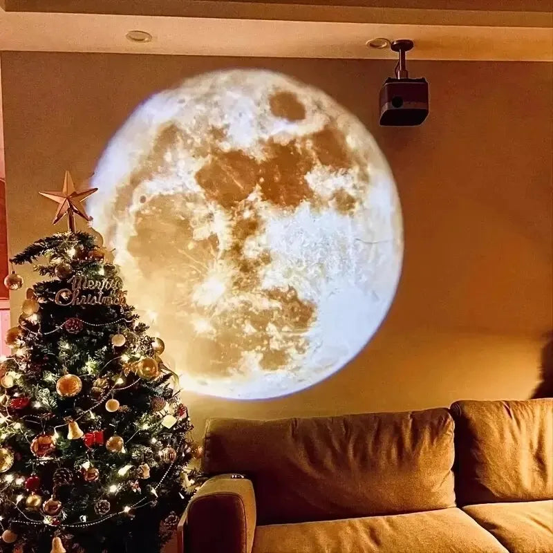 Moon & Earth USB Projector Light