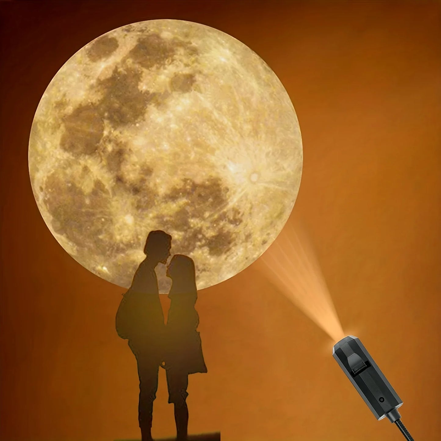 Moon & Earth USB Projector Light